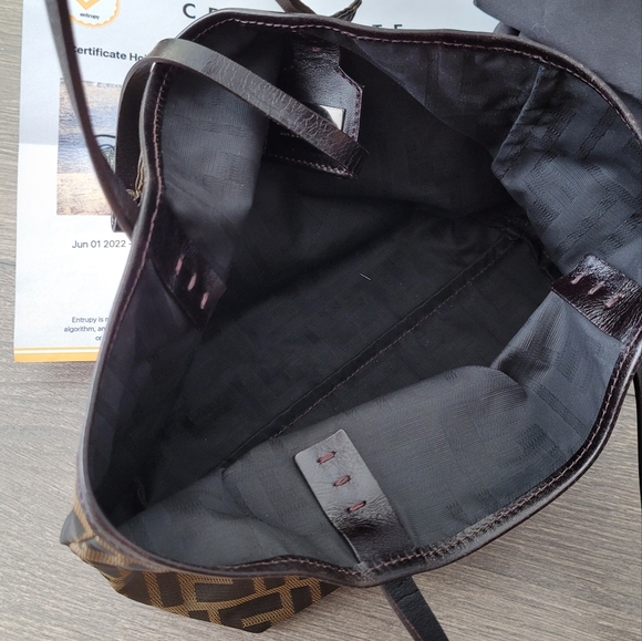 Fendi Canvas Mini Tote - Picture 6 of 6